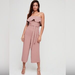 Sold out ! Aritzia Babaton Mauve Jumpsuit